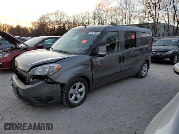2018 Ram ProMaster City Cargo Van Tradesman SLT with VIN ZFBERFBB9J6H63071, listed as a Copart auction lot 87931035 with 146,456 mi miles and Salvage Title. Bid and sale history available at carsss.com. Image 1.