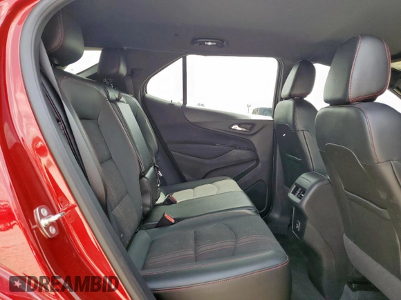 2023 Chevrolet Equinox RS with VIN 3GNAXMEG9PS150163, listed as a Copart auction lot 62826605 with 31,903 mi miles and Salvage title. Bid and sale history available at DreamBid. Image 11.