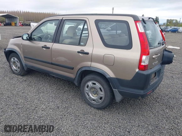 2006 Honda CR-V LX with VIN JHLRD78586C005185, listed as a IAAI auction lot 41976444 with 175,357 mi miles and . Bid and sale history available at carsss.com. Image 3.