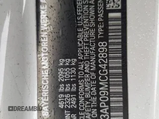 2021 BMW 4 Series 430i xDrive z VIN WBA73AP09MCG42898, wystawiony jako Copart lot #60828285 z przebiegiem 32 611 mil mil oraz Szkoda całkowita • Salvage title. Historia ofert i sprzedaży dostępna na DreamBid. Obrazek 12.