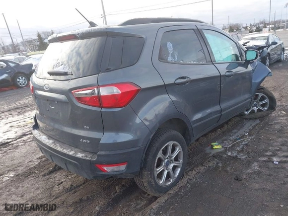 2019 Ford EcoSport SE with VIN MAJ6S3GL1KC250540, listed as a IAAI auction lot 41118410 with 70,915 mi miles. Bid and sale history available at carsss.com. Image 4.