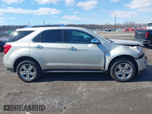 2015 Chevrolet Equinox LTZ with VIN 2GNFLHE33F6147763, listed as a IAAI auction lot 41631330 with 62,571 mi miles. Bid and sale history available at carsss.com. Image 13.