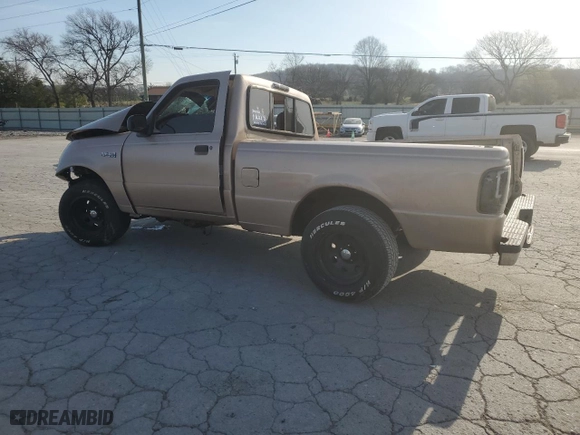1997 Ford Ranger XLT with VIN 1FTCR10A2VUC29894, listed as a Copart auction lot 50875725 with 202,342 mi miles and Salvage Title. Bid and sale history available at carsss.com. Image 2.