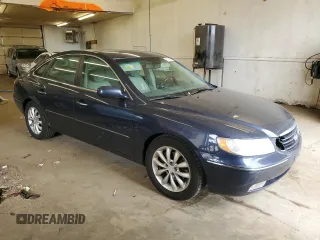 2007 Hyundai Azera SE with VIN KMHFC46F07A195652, listed as a Copart auction lot 62134205 with 149,510 mi miles and Salvage title. Bid and sale history available at DreamBid. Image 4.