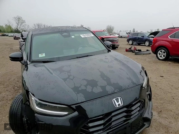 2024 Honda HR-V Sport with VIN 3CZRZ2H59RM726680, listed as a Copart auction lot 55129335 with 15,435 mi miles and Salvage title. Bid and sale history available at DreamBid. Image 13.