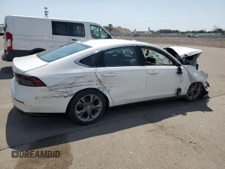 2023 Honda Accord EX-L with VIN 1HGCY2F63PA007463, listed as a Copart auction lot 51634974 with Not provided miles and Non repairable. Bid and sale history available at DreamBid. Image 3.