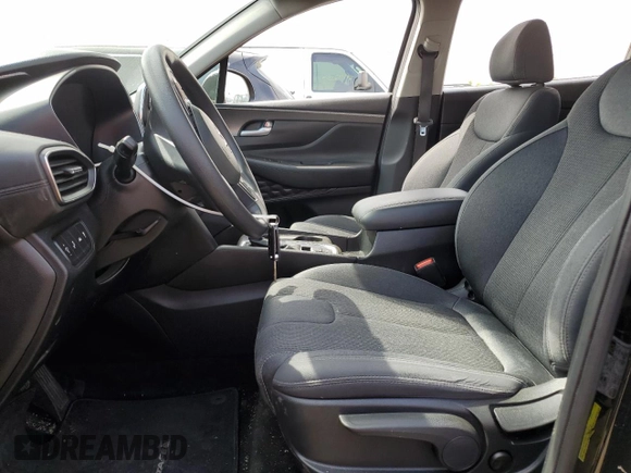 2019 Hyundai Santa Fe SE with VIN 5NMS23AD3KH113983, listed as a Copart auction lot 56008805 with 99,681 mi miles and Salvage title. Bid and sale history available at DreamBid. Image 7.