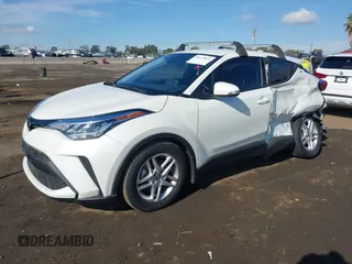 2020 Toyota C-HR LE with VIN JTNKHMBX6L1076433, listed as a IAAI auction lot 40975841 with 20,687 mi miles. Bid and sale history available at carsss.com. Image 18.