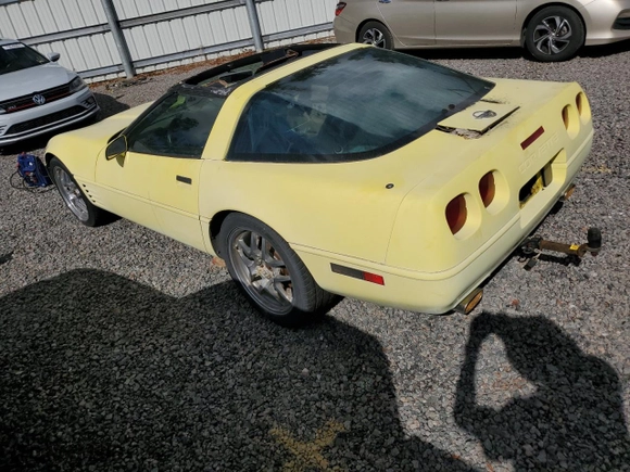 1992 Chevrolet Corvette with VIN 1G1YY23PXN5109648, listed as a Copart auction lot 78973164 with 0 mi miles and Salvage Title. Bid and sale history available at carsss.com. Image 2.