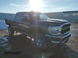 2023 Ram 2500 Tradesman with VIN 3C6UR5CL3PG591495, listed as a Copart auction lot 38936404 with 6,916 mi miles and Salvage Title. Bid and sale history available at carsss.com. Image 4.