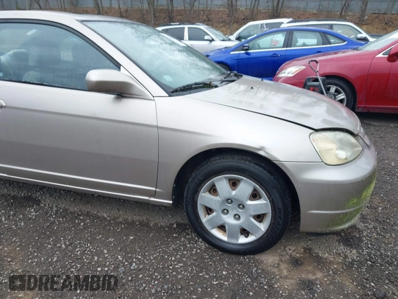 2002 Honda Civic EX with VIN 1HGEM22962L100284, listed as a IAAI auction lot 42094951 with 180,505 mi miles. Bid and sale history available at carsss.com. Image 15.