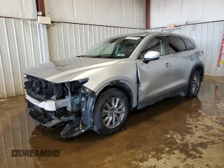 2019 Mazda CX-9 Sport z VIN JM3TCBBY4K0313811, wystawiony jako Copart lot #53976195 z przebiegiem 98 207 mil mil oraz Szkoda całkowita • Salvage title. Historia ofert i sprzedaży dostępna na DreamBid. Obrazek 1.