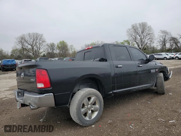 2017 Ram 1500 Big Horn with VIN 3C6RR7LT6HG710031, listed as a Copart auction lot 53549635 with 90,370 mi miles and Salvage title. Bid and sale history available at DreamBid. Image 3.