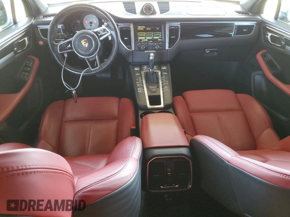 2016 Porsche Macan S with VIN WP1AB2A5XGLB48328, listed as a Copart auction lot 55897815 with 73,558 mi miles and Salvage title. Bid and sale history available at DreamBid. Image 8.