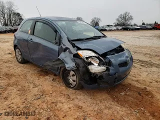 2010 Toyota Yaris with VIN JTDJT4K3XA5316083, listed as a Copart auction lot 45858845 with 116,857 mi miles and Salvage Title. Bid and sale history available at carsss.com. Image 10.