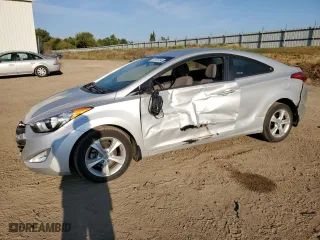 2013 Hyundai Elantra Coupe GS PZEV with VIN KMHDH6AE3DU009633, listed as a Copart auction lot 71776734 with 36,744 mi miles and Clean Title. Bid and sale history available at carsss.com. Image 1.