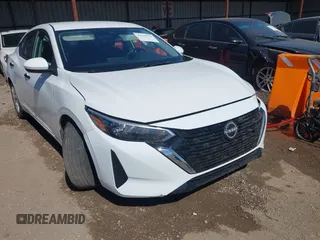 2024 Nissan Sentra S with VIN 3N1AB8BV8RY296722, listed as a IAAI auction lot 42247576 with 32,683 mi miles and . Bid and sale history available at DreamBid. Image 1.