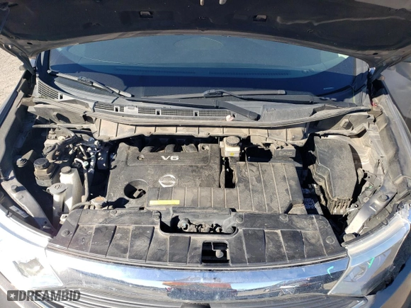 2015 Nissan Quest S with VIN JN8AE2KP9F9130136, listed as a Copart auction lot 46804344 with 139,752 mi miles and Salvage Title. Bid and sale history available at carsss.com. Image 12.