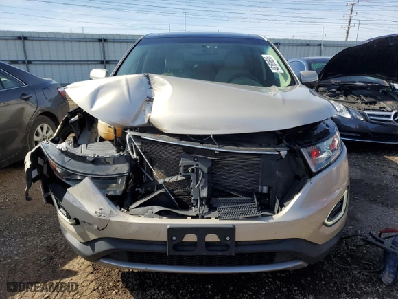 2017 Ford Edge SEL with VIN 2FMPK4J99HBB54323, listed as a Copart auction lot 48169605 with 70,365 mi miles and Salvage Title. Bid and sale history available at carsss.com. Image 5.