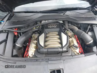 2012 Audi A8 with VIN WAURVAFDXCN017546, listed as a IAAI auction lot 39830968 with 123,089 mi miles and . Bid and sale history available at DreamBid. Image 10.