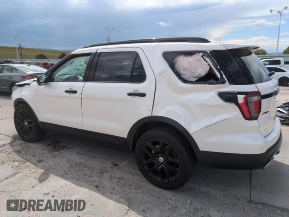 2017 Ford Explorer Sport с VIN 1FM5K8GT0HGC27525, выставлен на аукционе Copart как лот 61778735 с пробегом 177 423 миль миль и Списание • Salvage title. История ставок и продаж доступна на DreamBid. Изображение 2.