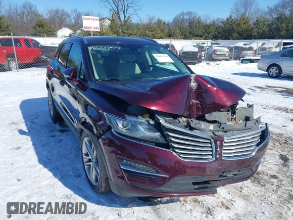 2017 Lincoln MKC Reserve with VIN 5LMCJ3D97HUL70539, listed as a IAAI auction lot 41613759 with 125,547 mi miles and . Bid and sale history available at DreamBid. Image 1.