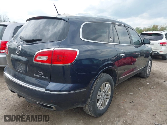 2015 Buick Enclave Convenience with VIN 5GAKRAKD8FJ204196, listed as a IAAI auction lot 42144676 with 127,798 mi miles and . Bid and sale history available at carsss.com. Image 4.
