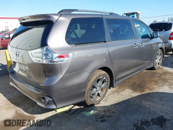 2017 Toyota Sienna SE with VIN 5TDXZ3DC3HS822312, listed as a IAAI auction lot 42588024 with 84,565 mi miles and . Bid and sale history available at DreamBid. Image 4.
