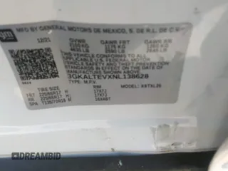 2022 GMC Terrain SLE z VIN 3GKALTEVXNL138628, wystawiony jako IAAI lot #42049758 z przebiegiem 24 450 mil mil oraz . Historia ofert i sprzedaży dostępna na DreamBid. Obrazek 9.