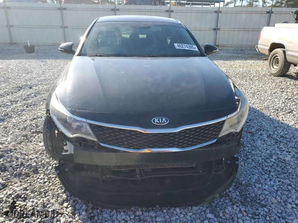 2017 Kia Optima LX with VIN 5XXGT4L36HG124285, listed as a Copart auction lot 46274395 with 116,514 mi miles and Salvage Title. Bid and sale history available at carsss.com. Image 5.