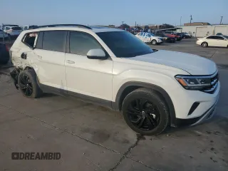 2023 Volkswagen Atlas SE with VIN 1V2JP2CA7PC524835, listed as a Copart auction lot 44734285 with 23,947 mi miles and Salvage title. Bid and sale history available at DreamBid. Image 4.
