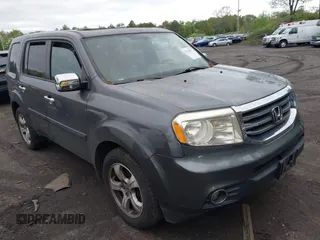 2013 Honda Pilot EX-L with VIN 5FNYF4H53DB001594, listed as a IAAI auction lot 42198517 with 90,715 mi miles and . Bid and sale history available at carsss.com. Image 1.