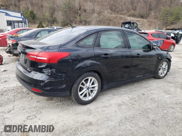 2015 Ford Focus SE with VIN 1FADP3F23FL227610, listed as a Copart auction lot 48946215 with Not provided miles and Salvage title. Bid and sale history available at DreamBid. Image 3.