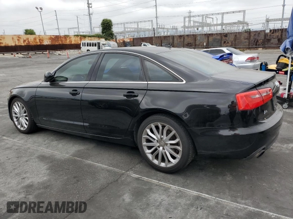 2012 Audi A6 Premium Plus with VIN WAUDFAFC9CN174953, listed as a Copart auction lot 61963495 with 166,544 mi miles and Clean title. Bid and sale history available at DreamBid. Image 2.