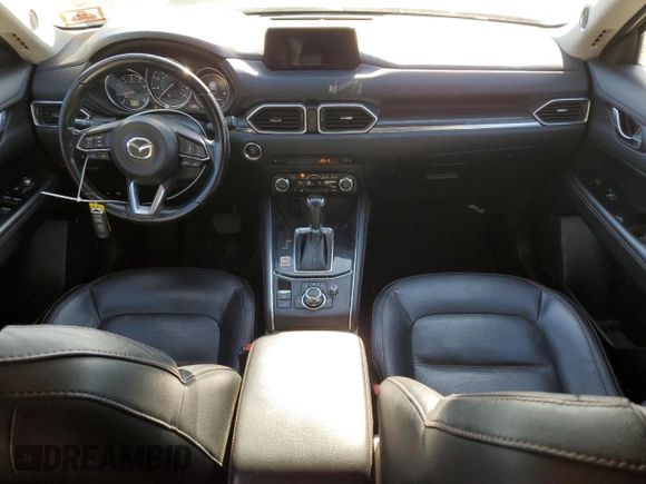 2018 Mazda CX-5 Grand Touring with VIN JM3KFBDM7J0424655, listed as a Copart auction lot 50813275 with 79,294 mi miles and Salvage Title. Bid and sale history available at DreamBid. Image 8.