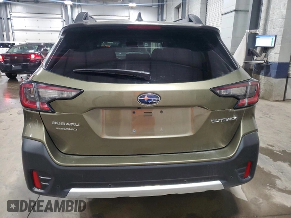 2022 Subaru Outback Limited with VIN 4S4BTANC3N3268678, listed as a Copart auction lot 62884035 with 37,360 mi miles and Salvage title. Bid and sale history available at DreamBid. Image 6.