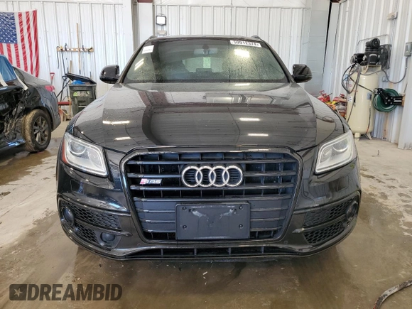 2015 Audi SQ5 Prestige with VIN WA1VGAFP0FA100317, listed as a Copart auction lot 59912374 with 59,558 mi miles and Salvage Title. Bid and sale history available at carsss.com. Image 5.