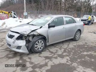 2010 Toyota Corolla with VIN 2T1BU4EE2AC291410, listed as a IAAI auction lot 41709795 with 148,598 mi miles. Bid and sale history available at carsss.com. Image 2.