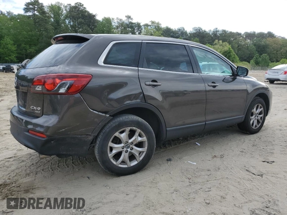 2015 Mazda CX-9 Sport z VIN JM3TB3BV0F0462219, wystawiony jako Copart lot #55605155 z przebiegiem 162 589 mil mil oraz Szkoda całkowita • Salvage title. Historia ofert i sprzedaży dostępna na DreamBid. Obrazek 3.
