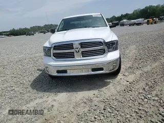 2018 Ram 1500 Big Horn with VIN 1C6RR7GG2JS247400, listed as a Copart auction lot 54350515 with 58,344 mi miles and Salvage title. Bid and sale history available at DreamBid. Image 14.