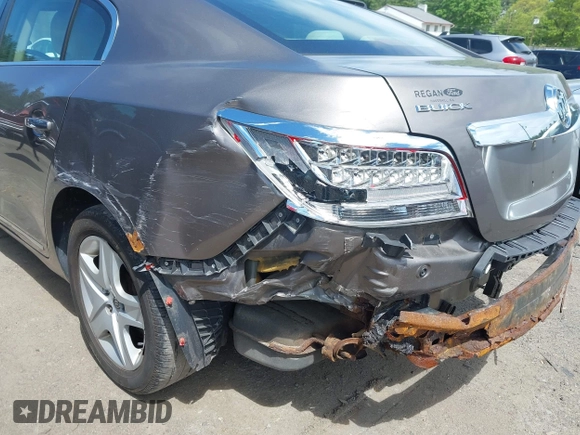 2011 Buick LaCrosse CX with VIN 1G4GA5ED8BF177203, listed as a IAAI auction lot 42282735 with 148,499 mi miles and . Bid and sale history available at DreamBid. Image 6.