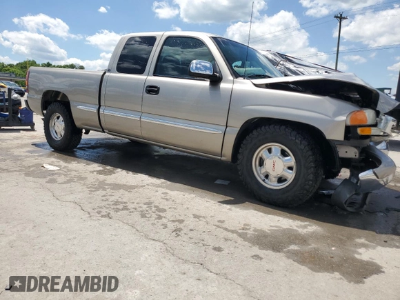 2001 GMC Sierra 1500 SLE z VIN 2GTEC19TX11393656, wystawiony jako Copart lot #56097465 z przebiegiem 133 629 mil mil oraz Szkoda całkowita • Salvage title. Historia ofert i sprzedaży dostępna na DreamBid. Obrazek 4.