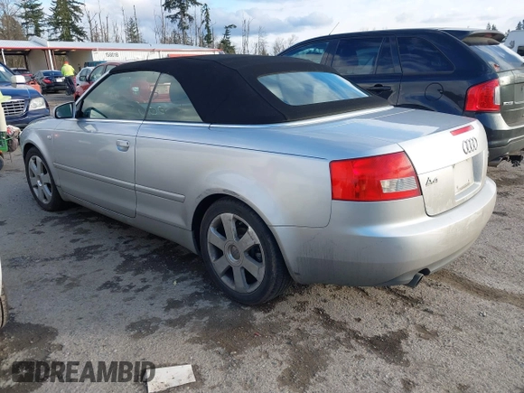 2005 Audi A4 3.0L with VIN WAUDT48H55K006377, listed as a IAAI auction lot 41535047 with 145,577 mi miles. Bid and sale history available at carsss.com. Image 3.