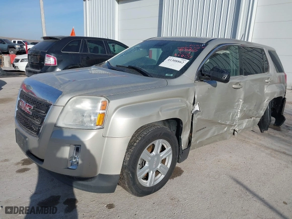 2015 GMC Terrain SLE with VIN 2GKFLVEK4F6348574, listed as a IAAI auction lot 41308862 with 1 mi miles. Bid and sale history available at carsss.com. Image 21.