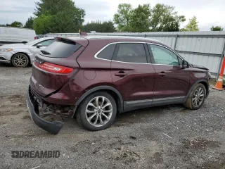 2017 Lincoln MKC Select with VIN 5LMCJ2D91HUL31729, listed as a Copart auction lot 58563085 with 88,228 mi miles and Salvage title. Bid and sale history available at DreamBid. Image 3.