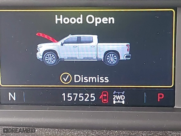 2019 Chevrolet Silverado 1500 LT with VIN 3GCUYDED3KG118071, listed as a IAAI auction lot 41566722 with 157,525 mi miles. Bid and sale history available at carsss.com. Image 15.