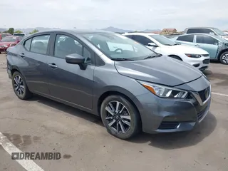 2021 Nissan Versa SV with VIN 3N1CN8EV3ML831019, listed as a IAAI auction lot 42338863 with 75,219 mi miles and . Bid and sale history available at DreamBid. Image 1.