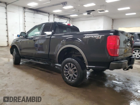 2021 Ford Ranger XL with VIN 1FTER1FH2MLD64522, listed as a Copart auction lot 47803675 with 20,441 mi miles and Salvage Title. Bid and sale history available at DreamBid. Image 2.