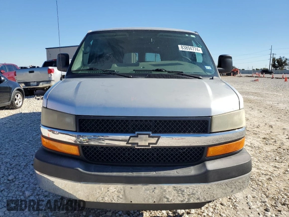 2011 Chevrolet Express Passenger 1LT with VIN 1GAZG1FGXB1161443, listed as a Copart auction lot 83894774 with 167,783 mi miles and Clean title. Bid and sale history available at DreamBid. Image 5.