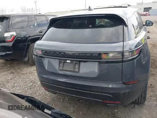 2025 Land Rover Range Rover Velar Dynamic SE with VIN SALYL2EX9SA809479, listed as a IAAI auction lot 42150495 with 7,038 mi miles and . Bid and sale history available at DreamBid. Image 4.